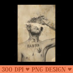 vintage lil peep - free png downloads