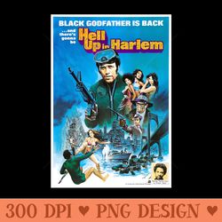 hell up in harlem - png download library