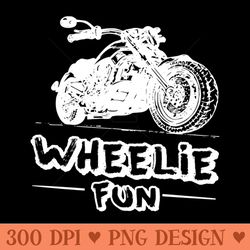 wheelie fun - png illustrations