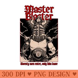 master and blaster - download png graphics