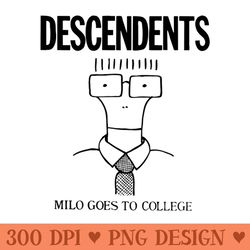 milo goes to college descendent -