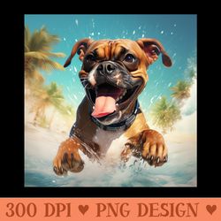 boxer dog - png illustrations