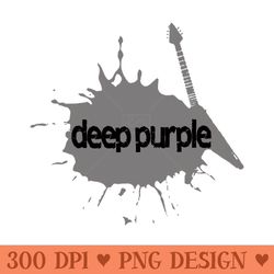 vintage deep purple band - transparent png