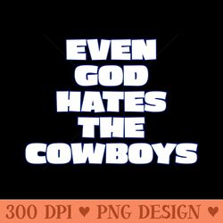 god hates the cowboys - png download store