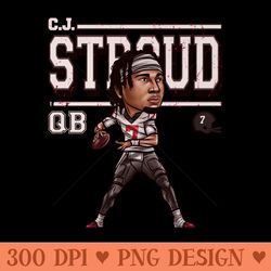 c.j. stroud houston cartoon - download png graphics