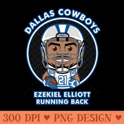 ezekiel elliott - premium png downloads