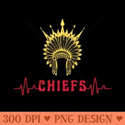 chiefs heartbeat - png download library