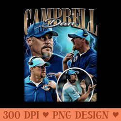 coach dan campbell - png clipart