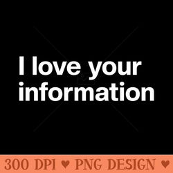 i love your information - digital png files