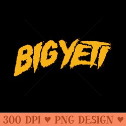 kansas city big yeti - instant png download