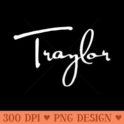 traylor black - png printables