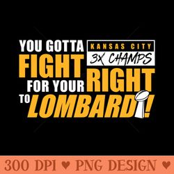 fight for your right - digital png graphics