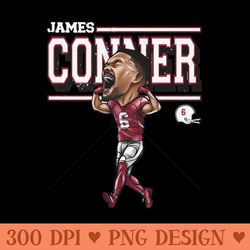 james conner arizona cartoon - png download collection