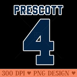 dak prescott dallas game - png design downloads