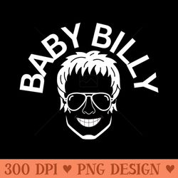 baby billy art - digital png download