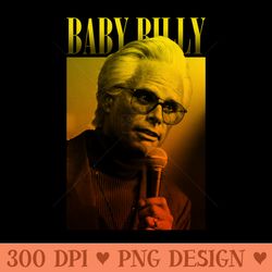 baby billy retro design - png illustrations