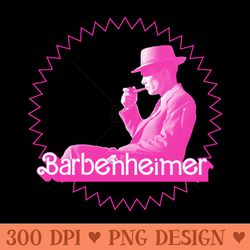 barbenheimer - sublimation png designs