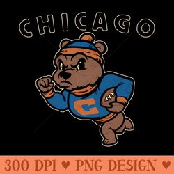 vintage bears mascot - png clipart