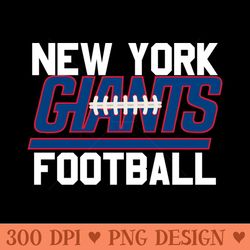 new york giants football - sublimation png