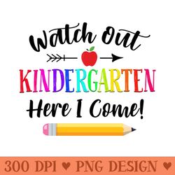first day of kindergarten, back to school, preschool, first grade - png download bundle