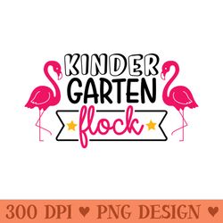 kindergarten flock kids back to school - png download pack