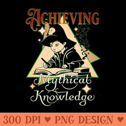 achieving mythical knowledge young wizard - png download collection