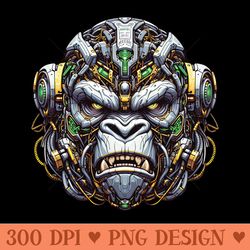 mecha apes s01 d86 - png artwork