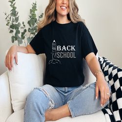 back to school 2025 funny shirt teacher svg