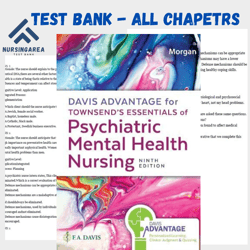 test bank for davis advantage for townsend's psychiatric mental health nursing 11th edition | all chapters