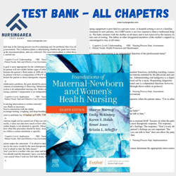 test bank for foundations of maternal-newborn and womens health nursing 8th edition | all chapters