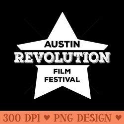 austin revolution film festival alt logo - png download collection