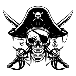 pirate skull svg, pirate svg, pirate ship svg, skull octopus svg, pirate skull clipart,