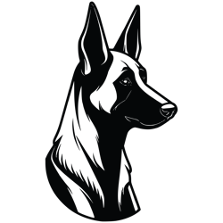 belgian malinois svg, dog svg, belgian malinois png, belgian malinois vector, belgian malinois