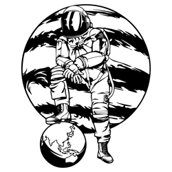 astronaut svg, space svg, nasa svg, spaceman svg, astronaut clipart