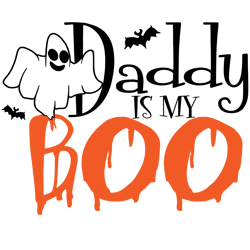 daddy is my boo svg,svg,funny halloween svg, sanderson sisters svg,boo daddy svg,svg cricut, silhouette svg files