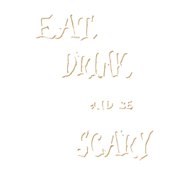 eat drink and be scary skull svg, halloween svg, halloween gift, halloween shirt, happy halloween day, halloween svg
