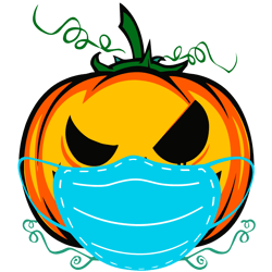 halloween pumpkin wearing mask svg,pumpkin wearing mask svg, how to wear mask svg