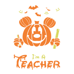 you can't scare me i'm a teacher,halloween svg, halloween gift, halloween shirt, halloween party, pumpkin svg