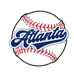 atlanta baseball atlanta braves svg digital download