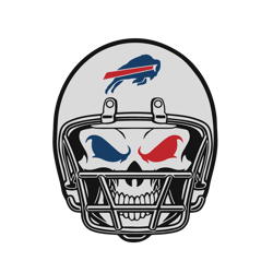 buffalo bills sugar skull helmet svg digital download