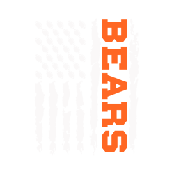 chicago bears flag svg love bears svg digital download