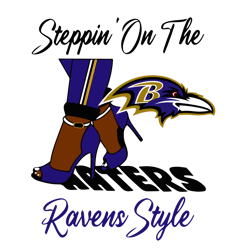 steeping on the haters ravens style svg digital download