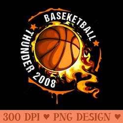 graphic basketball name thunder classic styles team - png graphics