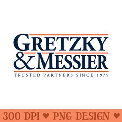 gretzky u0026 messier - png design downloads