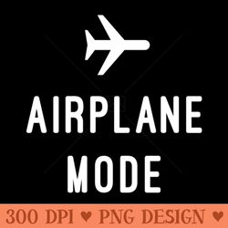 airplane mode - digital png download