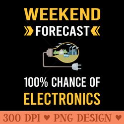 weekend forecast electronics - download png graphics