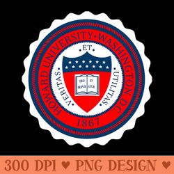 howard 1867 university apparel - sublimation png designs