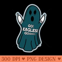 ghost philadelphia eagles - png printables