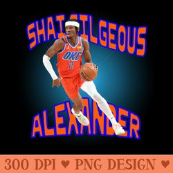 shai gilgeousalexander - png download library