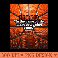 basketball quote - png design downloads